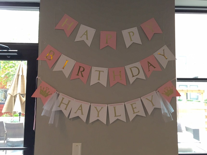 Princess Birthday Party Banner
