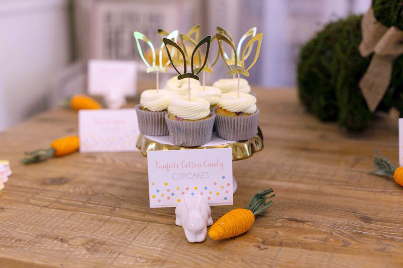 Funfetti Cotton Candy Cupcakes